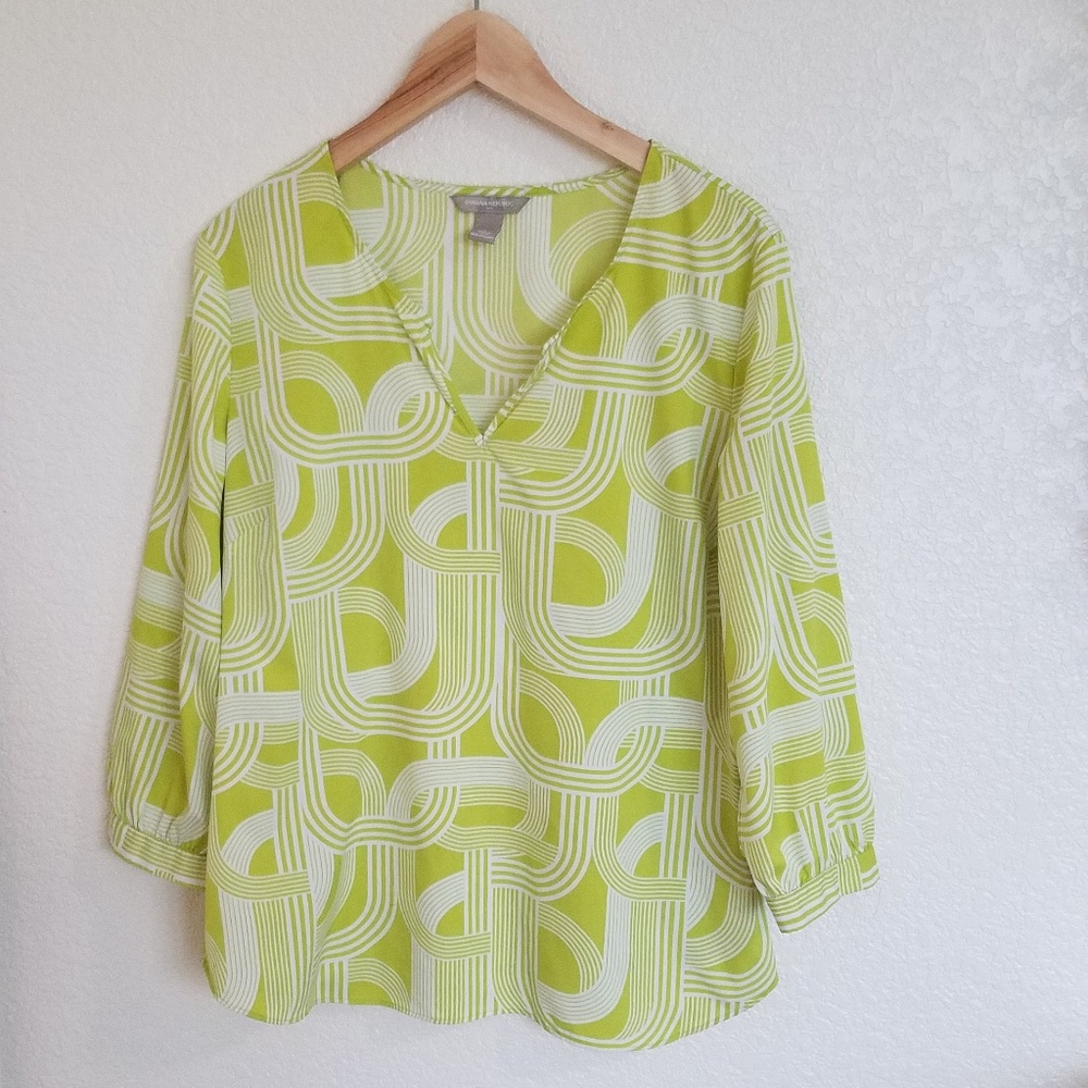 BANANA REPUBLIC Long Sleeve Blouse Size Large